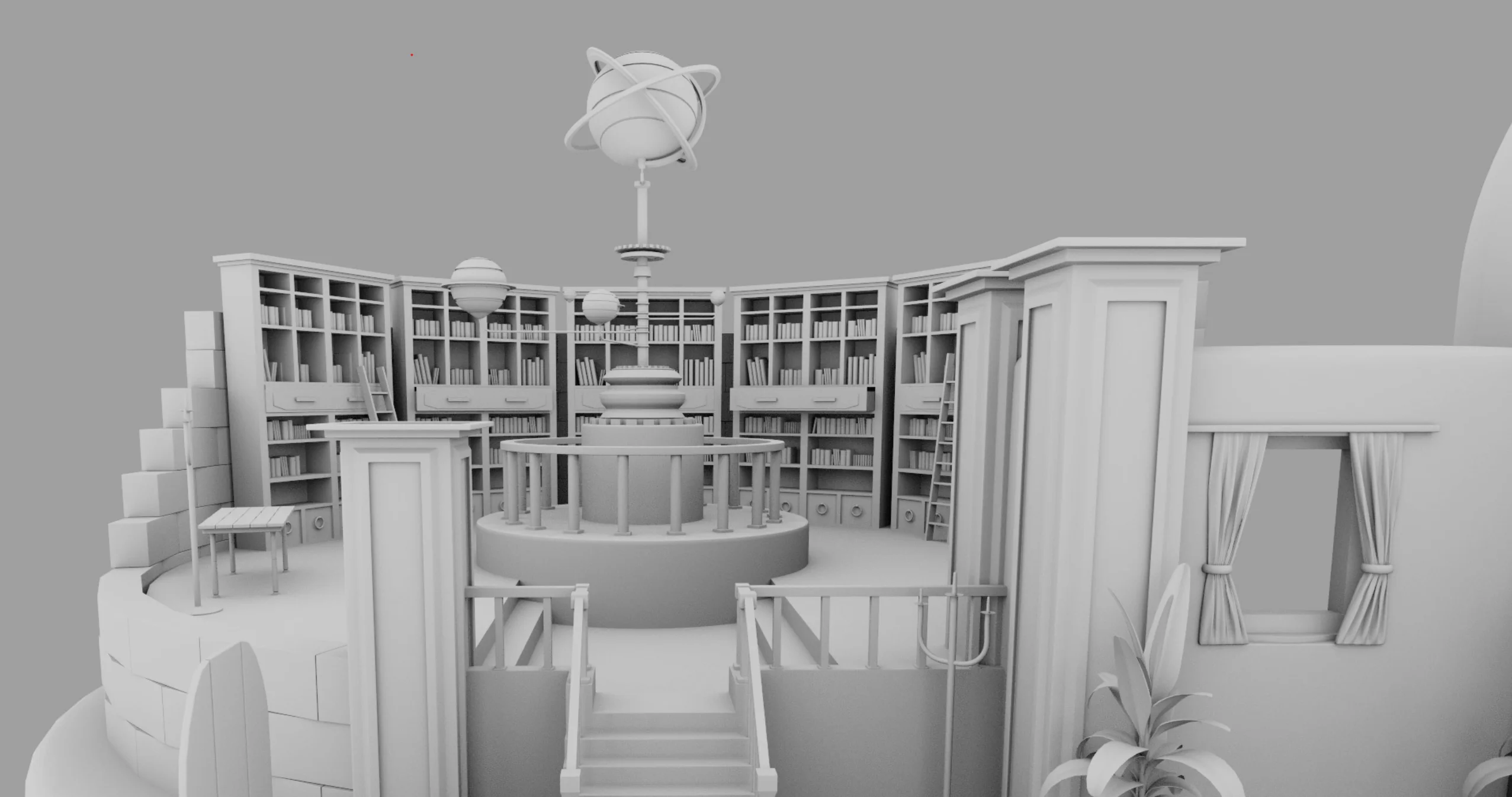 Screenshot of my Cutaway project (3D modeling)