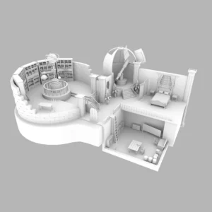 screenshot de mon projet Cutaway (modélisation 3D)